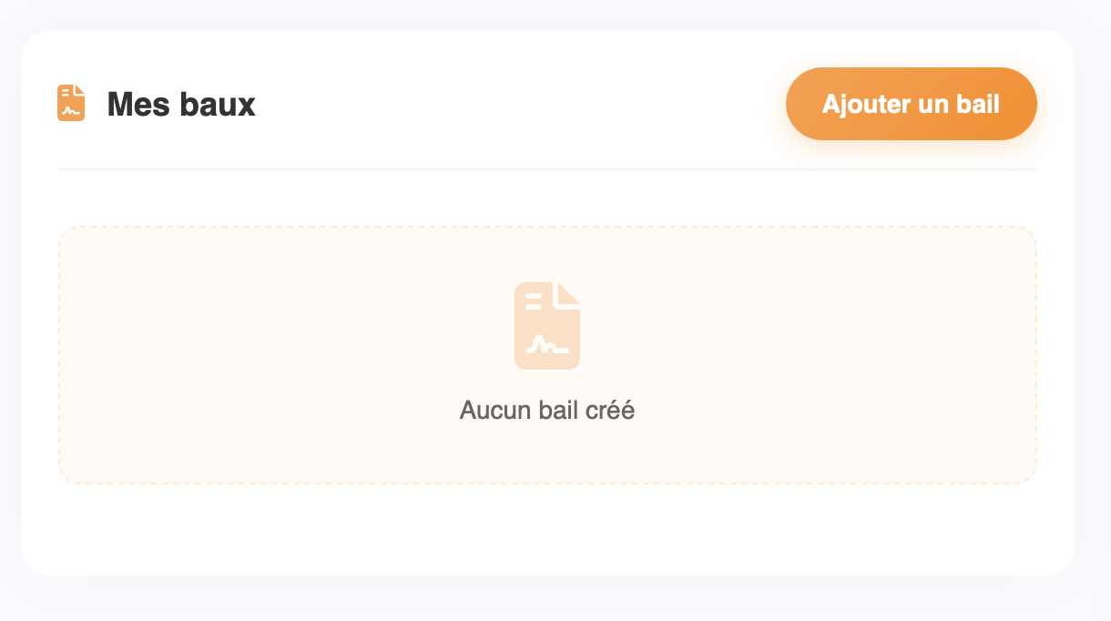 Contrats et baux