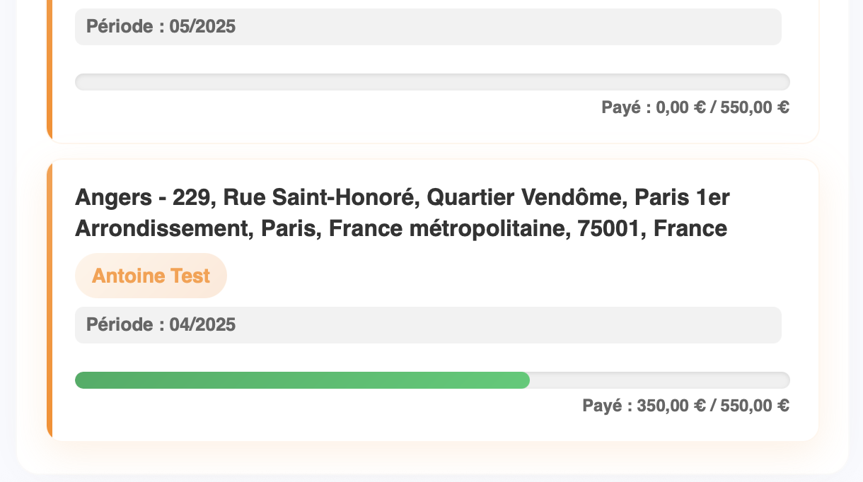 Relances et impayés